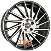 KESKIN KT17 HURRICANE Matt Black Front Polish (MBFP) Einteilig 19 Zoll