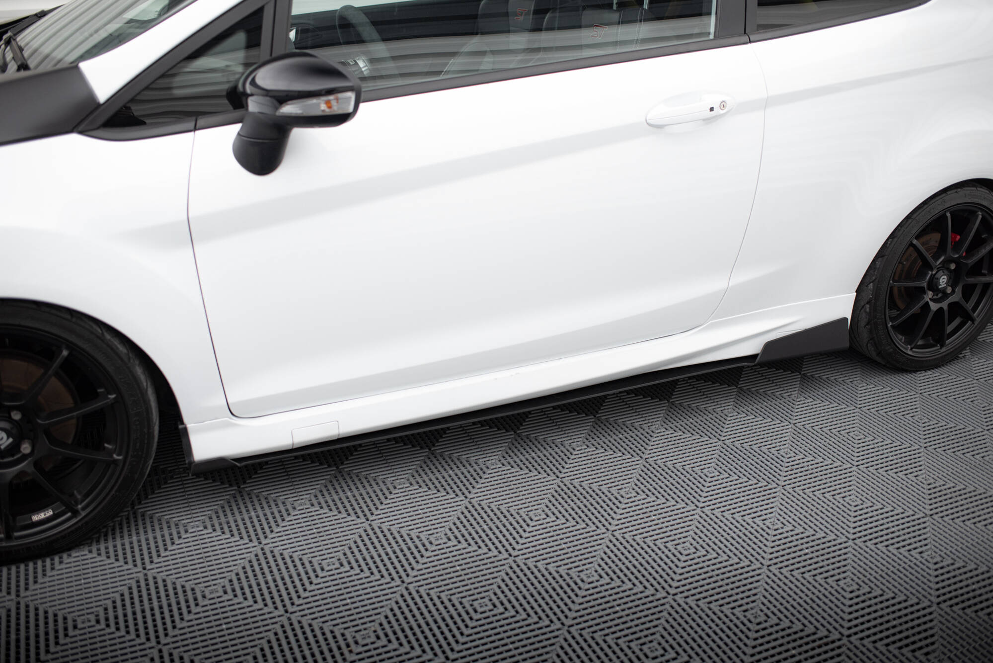 Sport Seitenschweller Ansatz für Ford Fiesta ST Mk7 FL