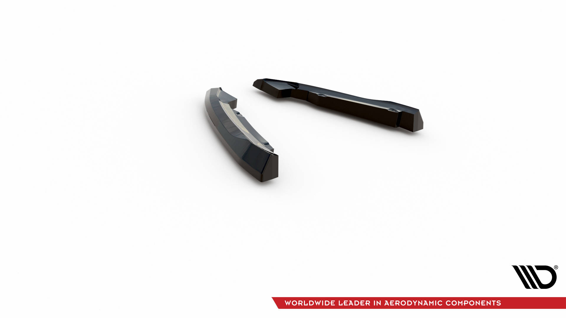 Street+ Heck Ansatz Flaps V.1 passend für Ford Edge Mk2 schwarz Hochglanz