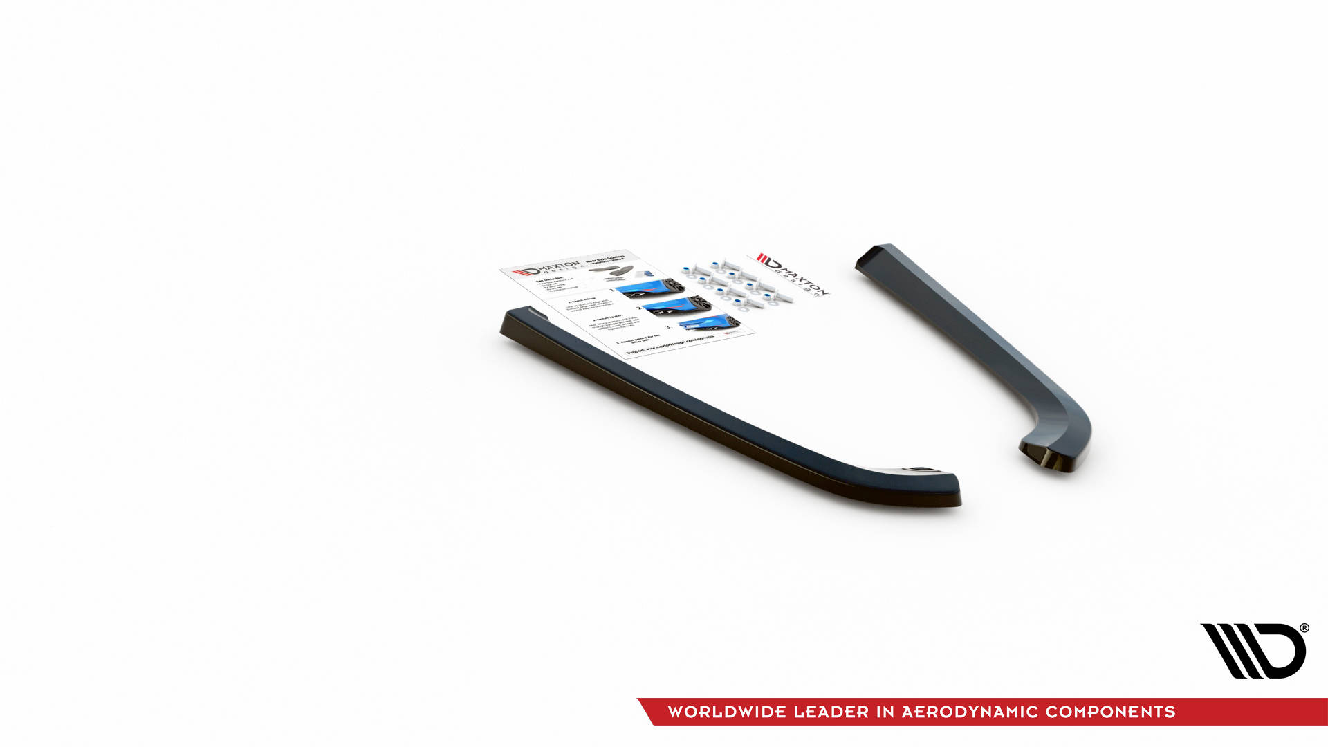 Street+ Heck Ansatz Flaps passend für Volvo V70 Mk3 Carbon Look