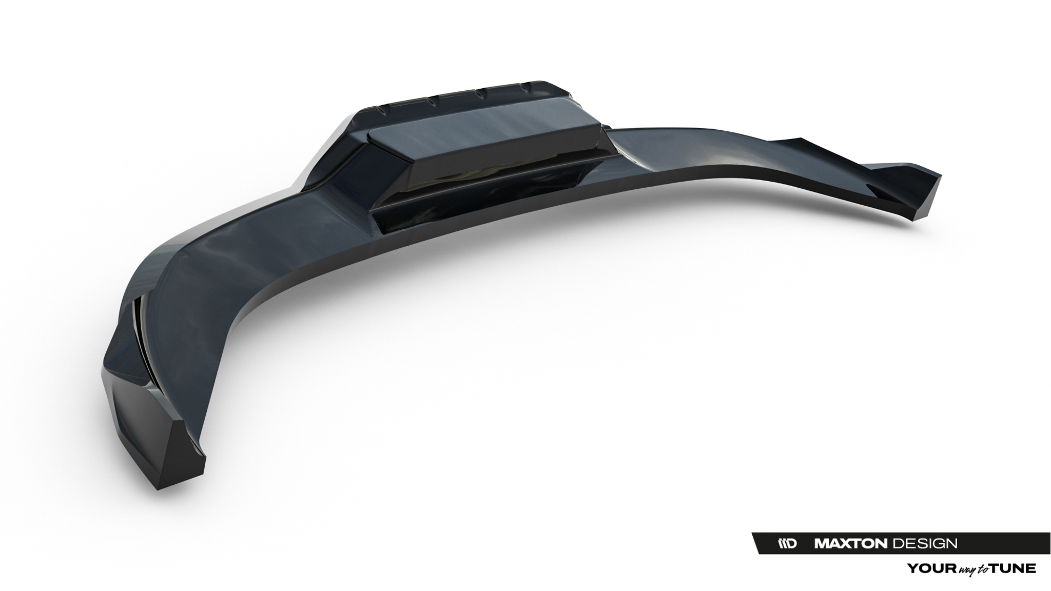 Diffusor Heckansatz V.1 passend für CUPRA Terramar Mk1 schwarz Hochglanz