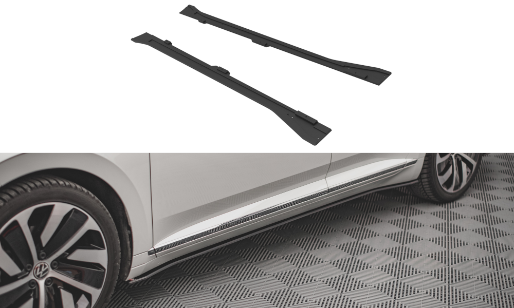 Street Pro Seitenschweller Leisten V.1 passend für VW Arteon R/ R-Line Limousine / Shooting Brake Mk1 FL