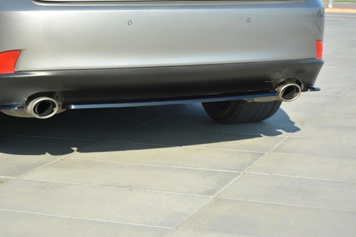 Heckansatz Lexus IS Mk3 T schwarz Hochglanz