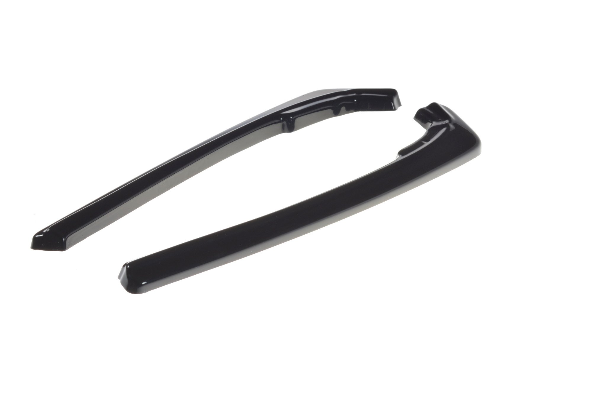 Heck Ansatz Flaps Diffusor für BMW 6er GRAN COUPÉ schwarz Hochglanz