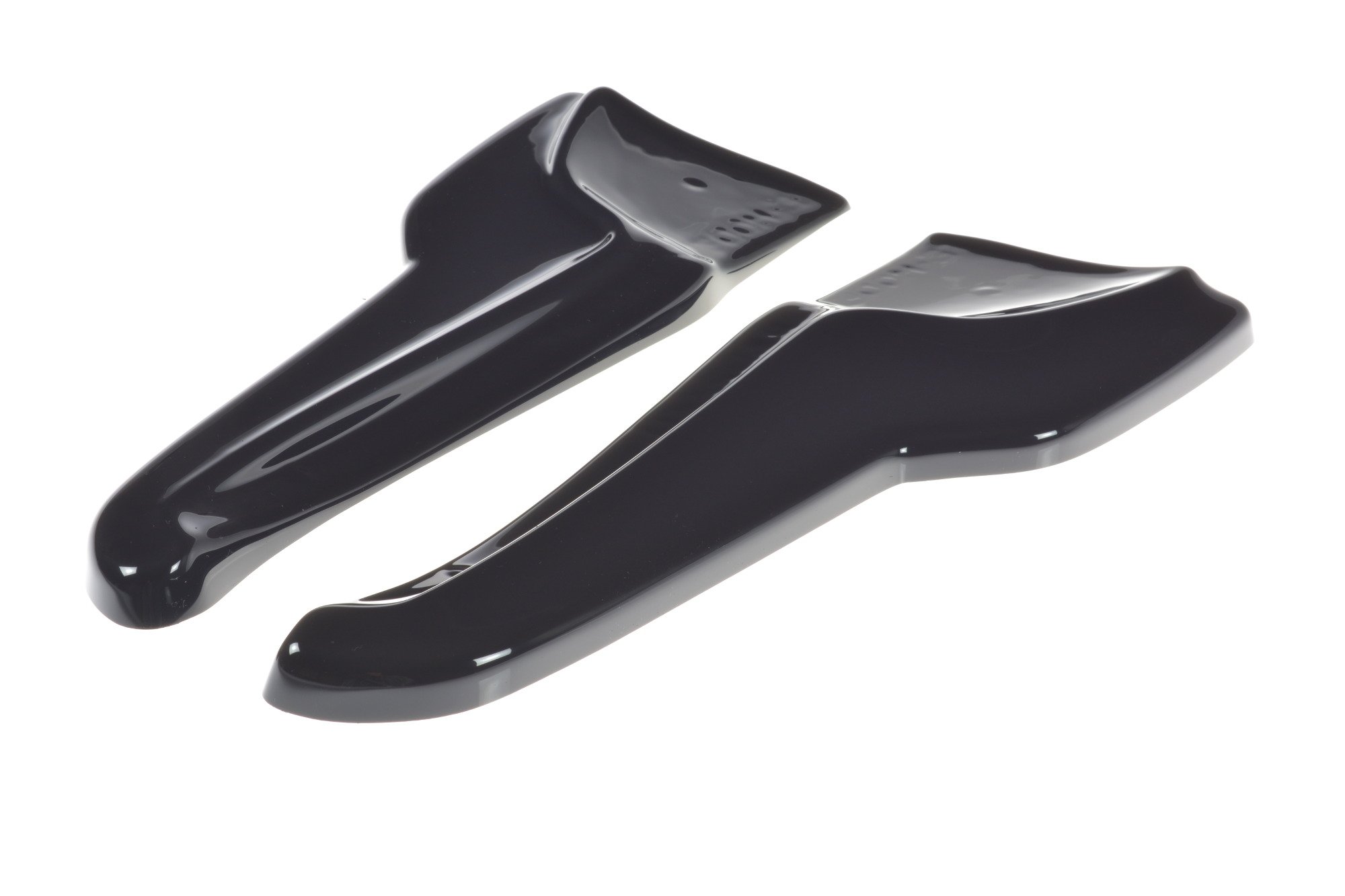 Diffusor Flaps V.2 passend für Tesla MODEL X schwarz Hochglanz