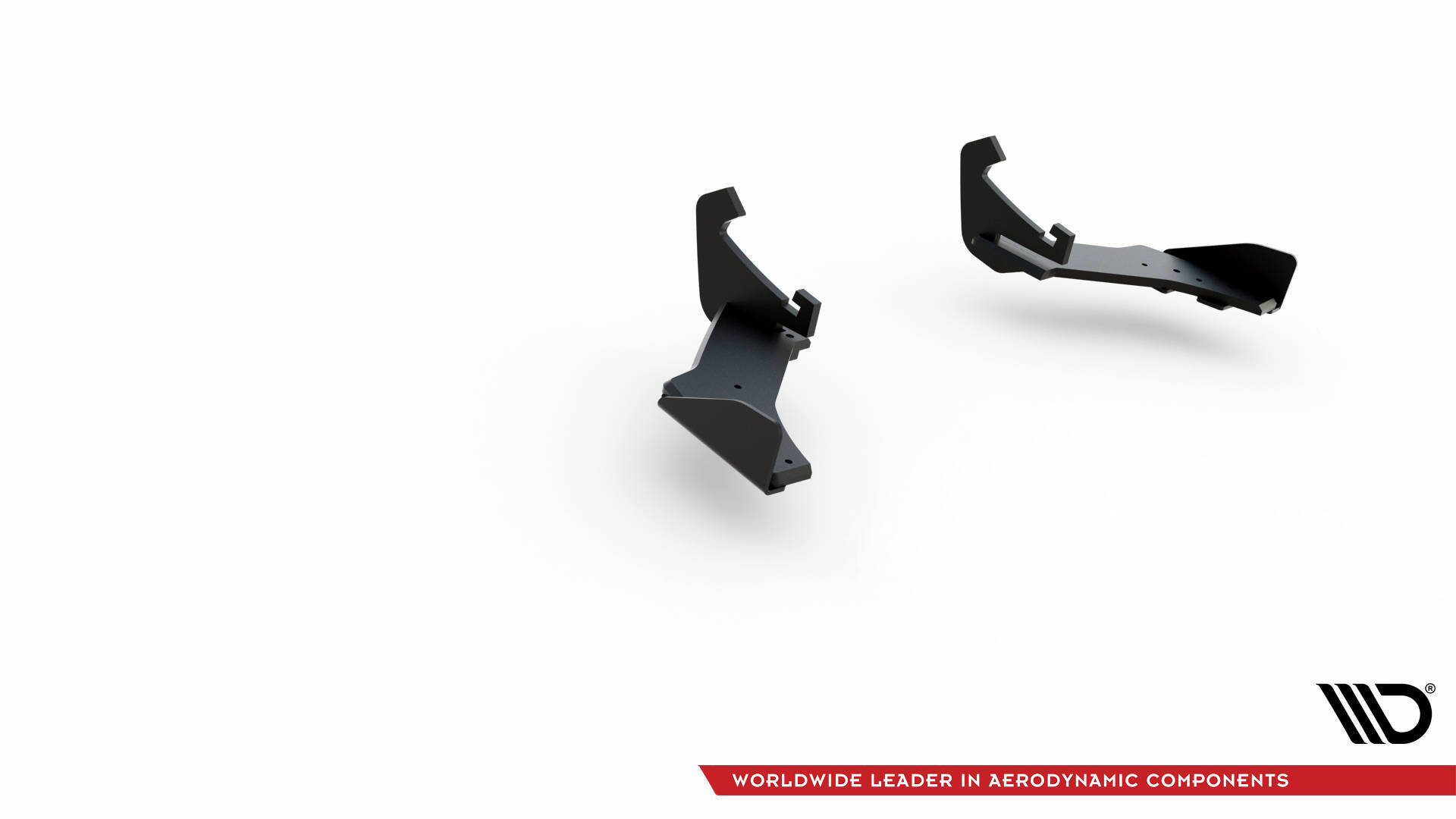 Street Pro Heck Ansatz Diffusor + Flaps passend für VW Golf 7 R FL rot+ Hochglanz Flaps