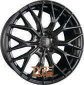 2DRV by WHEELWORLD WH37 Schwarz Glänzend Lackiert (SW+) Einteilig 19 Zoll