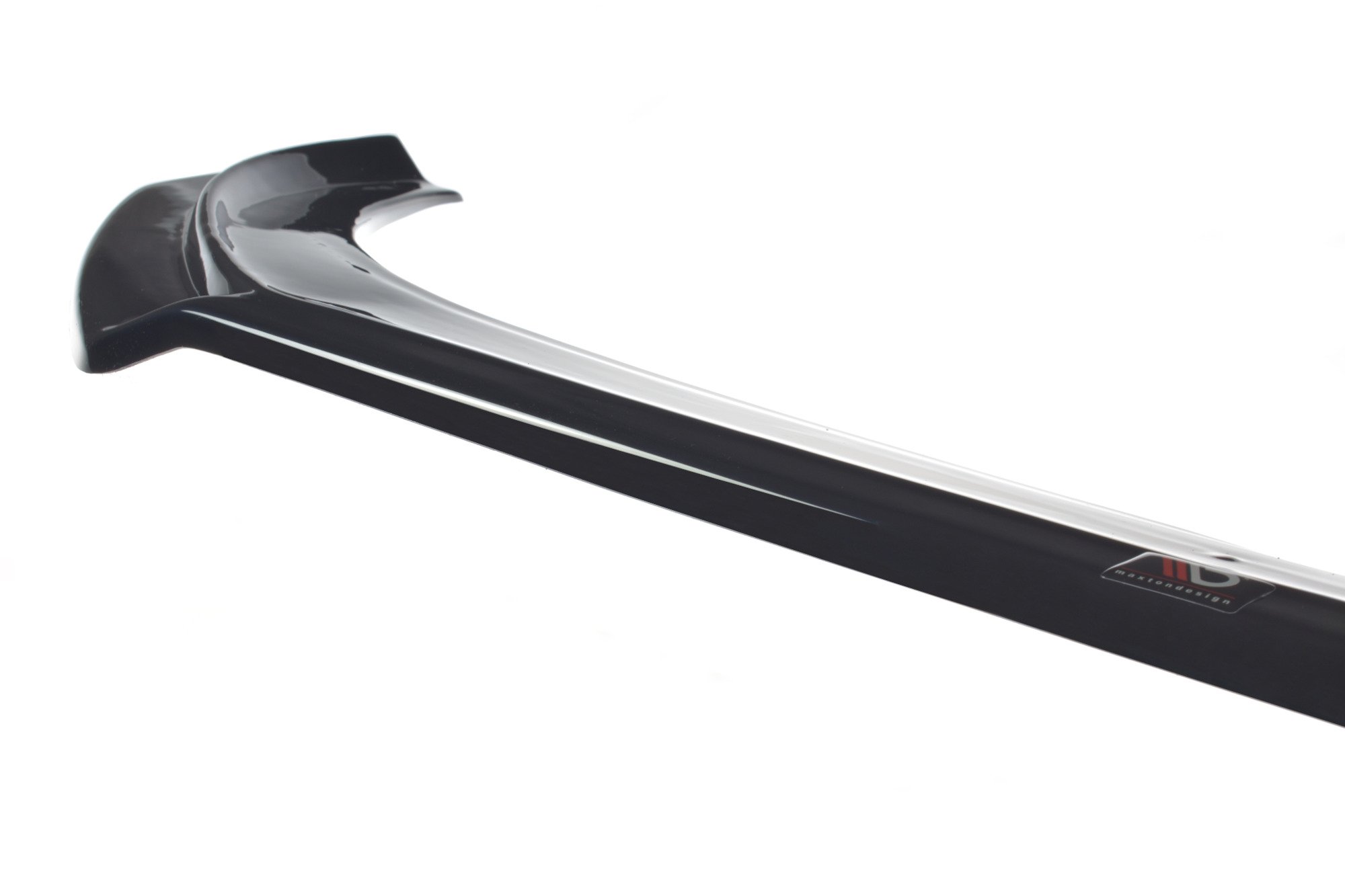 Front Ansatz für Volvo V40 R-design schwarz Hochglanz