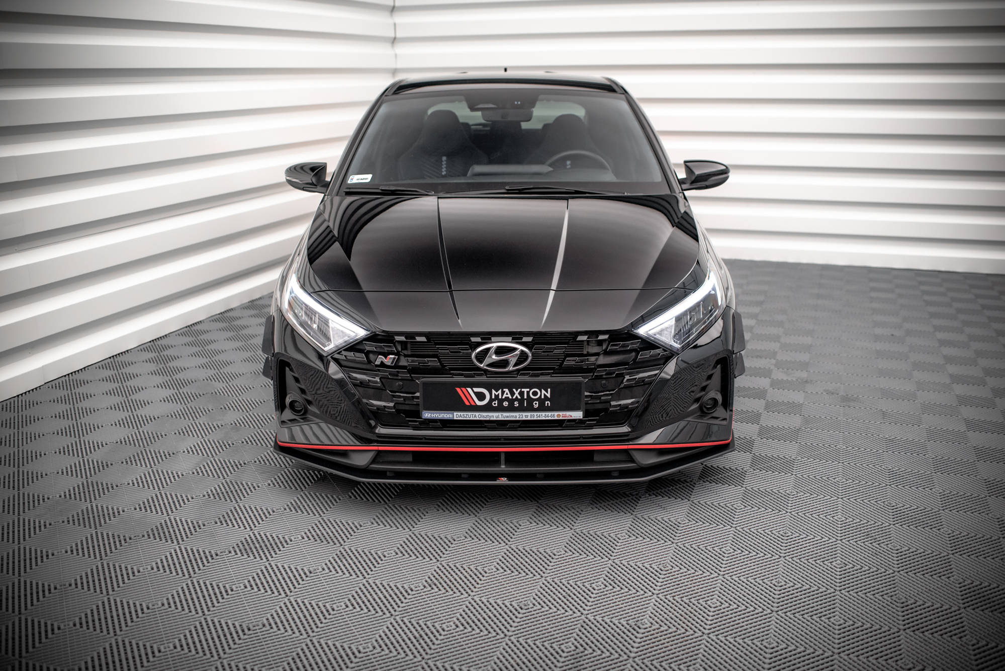 Street Pro Spoilerlippe Front Ansatz passend für Hyundai I20 N Mk3