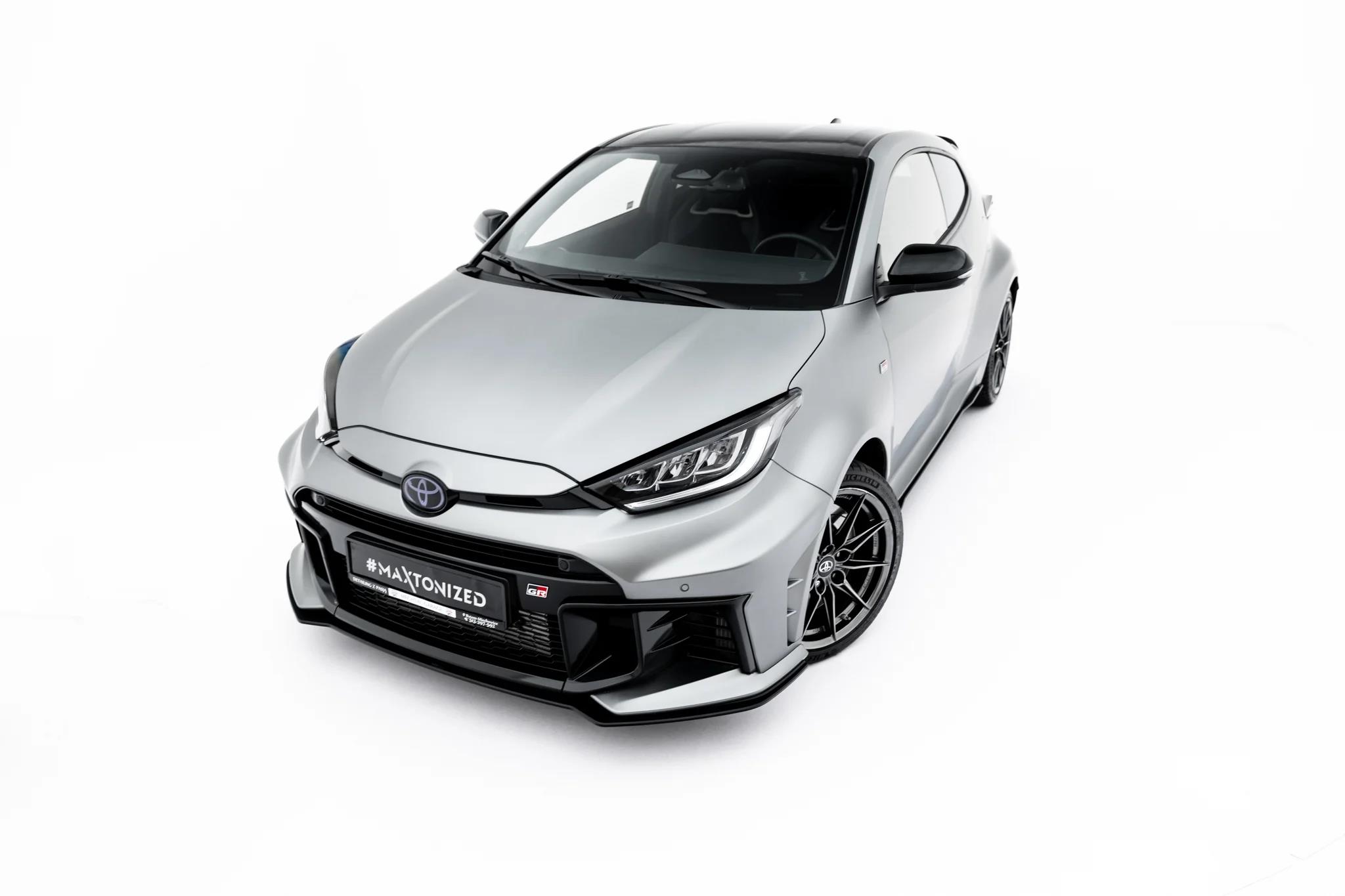 Frontlippe passend für Toyota GR Yaris Mk4 Facelift schwarz matt