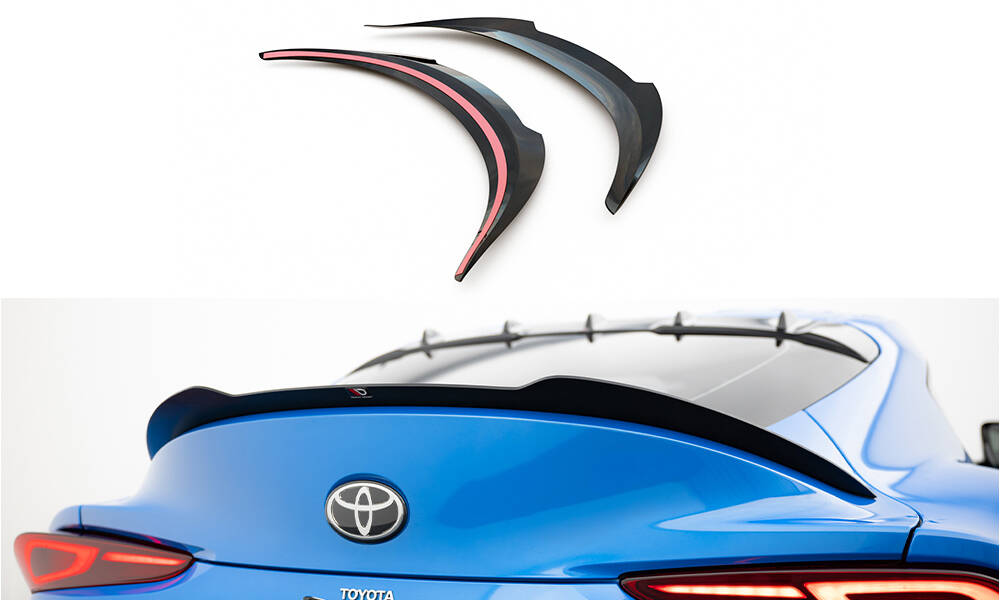 Spoiler CAP für Toyota Supra Mk5 schwarz Hochglanz