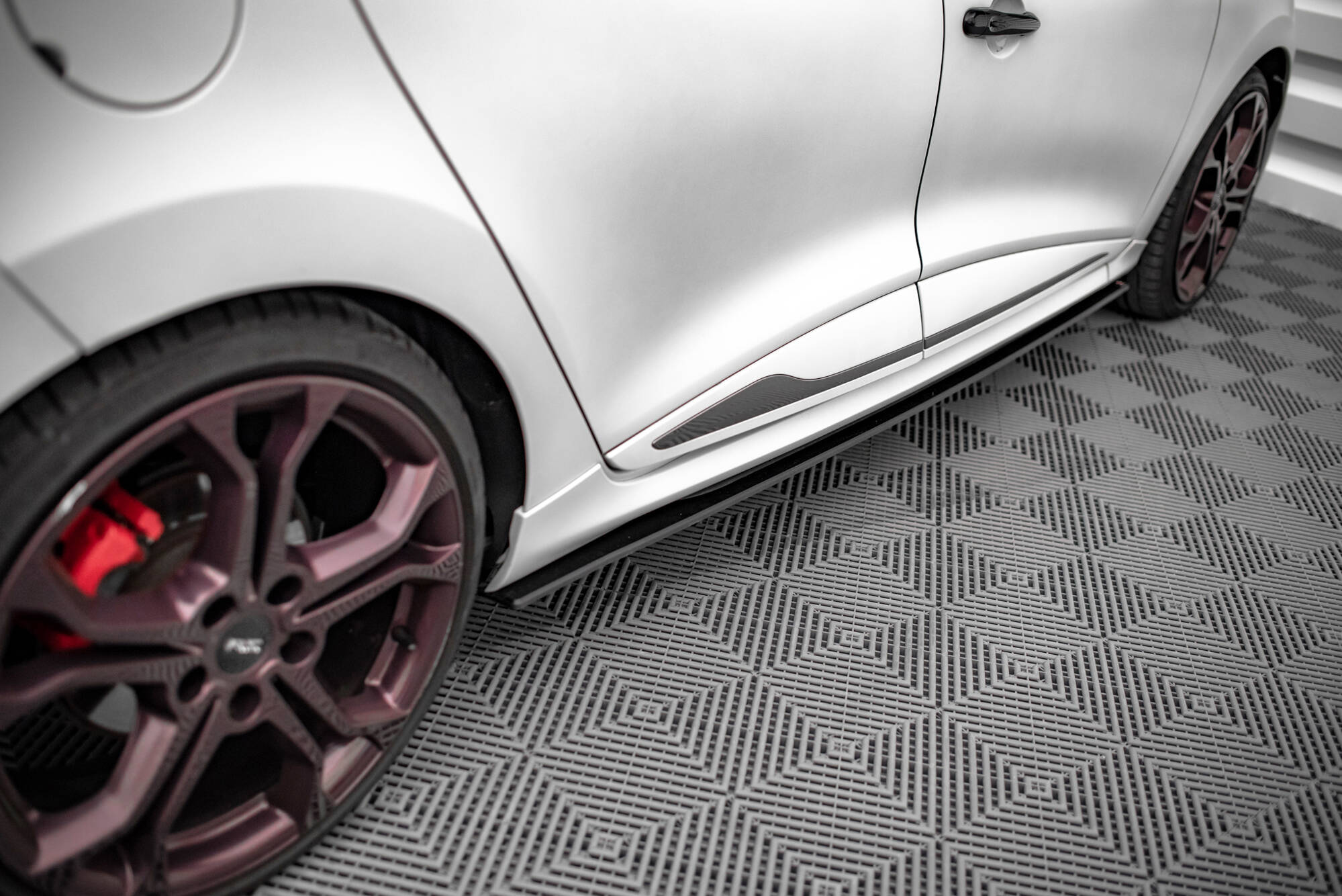 Street Pro Seitenschweller Leisten passend für Renault Clio RS Mk4