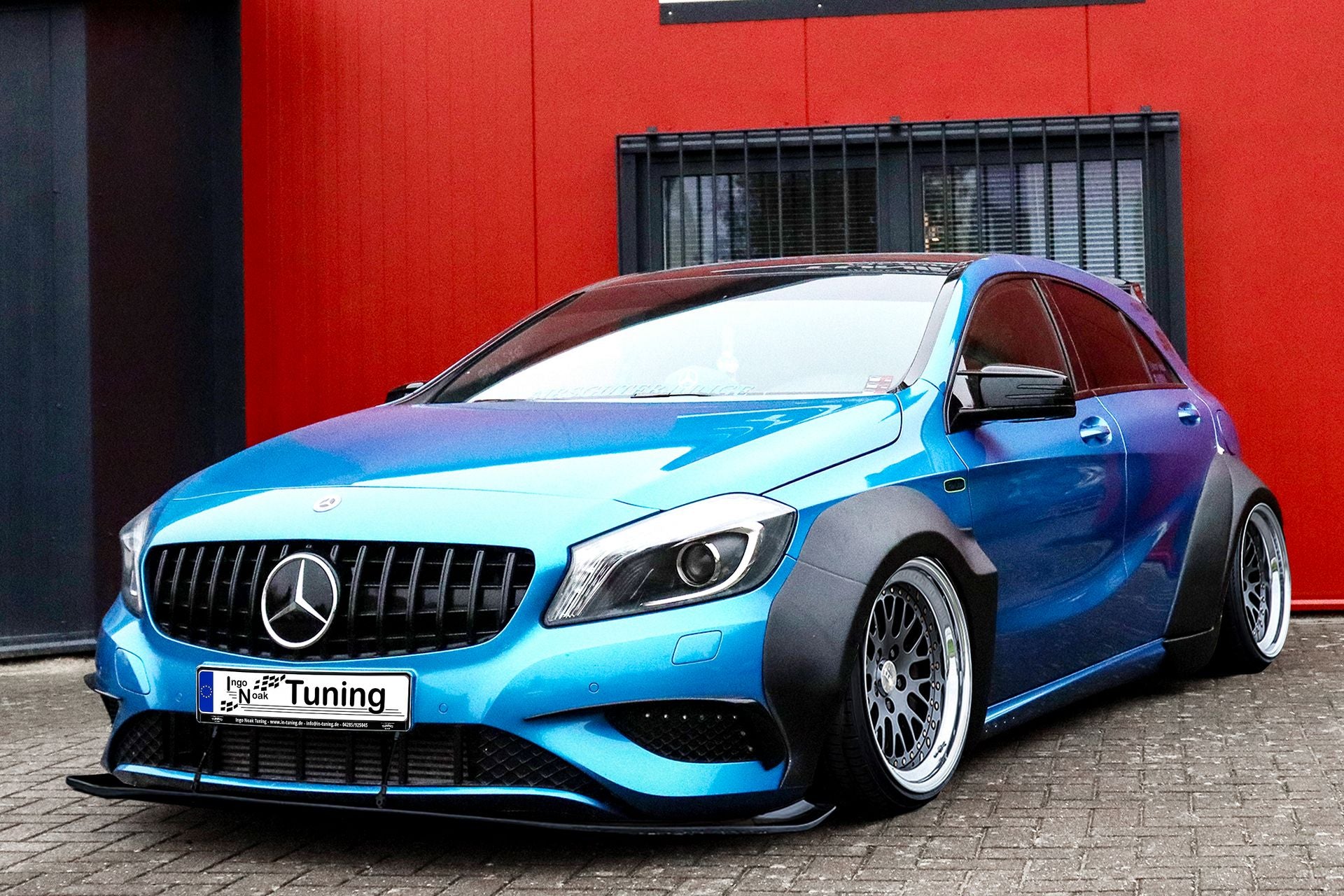 IN Liberty Style Radlaufverbreiterung 6.tlg. Mercedes A-Klasse W176