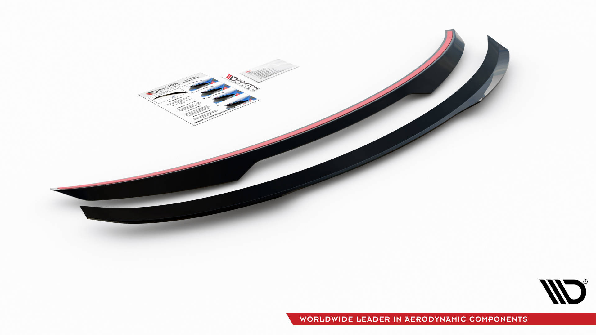 Heck Spoiler Aufsatz Abrisskante passend für Hyundai I40 Mk1 schwarz Hochglanz