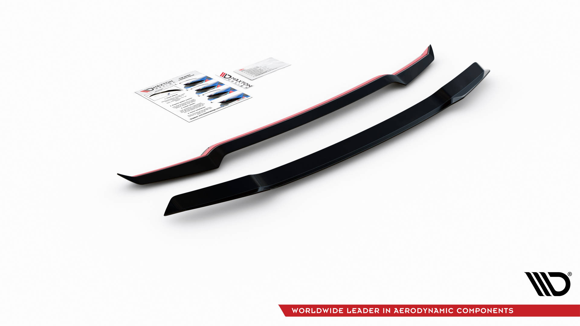 Heck Spoiler Aufsatz Abrisskante passend für Lexus UX F-Sport Mk1 schwarz Hochglanz
