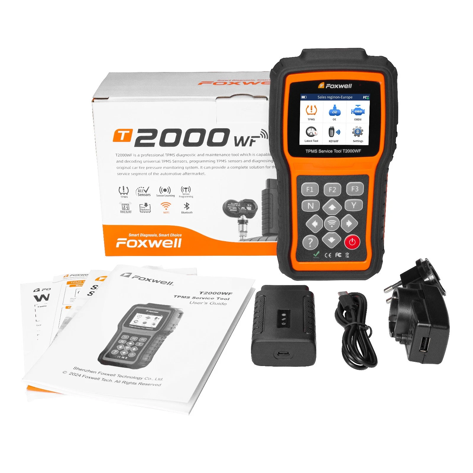 RDKS Programmiergerät / Diagnosegerät Foxwell T2000WF