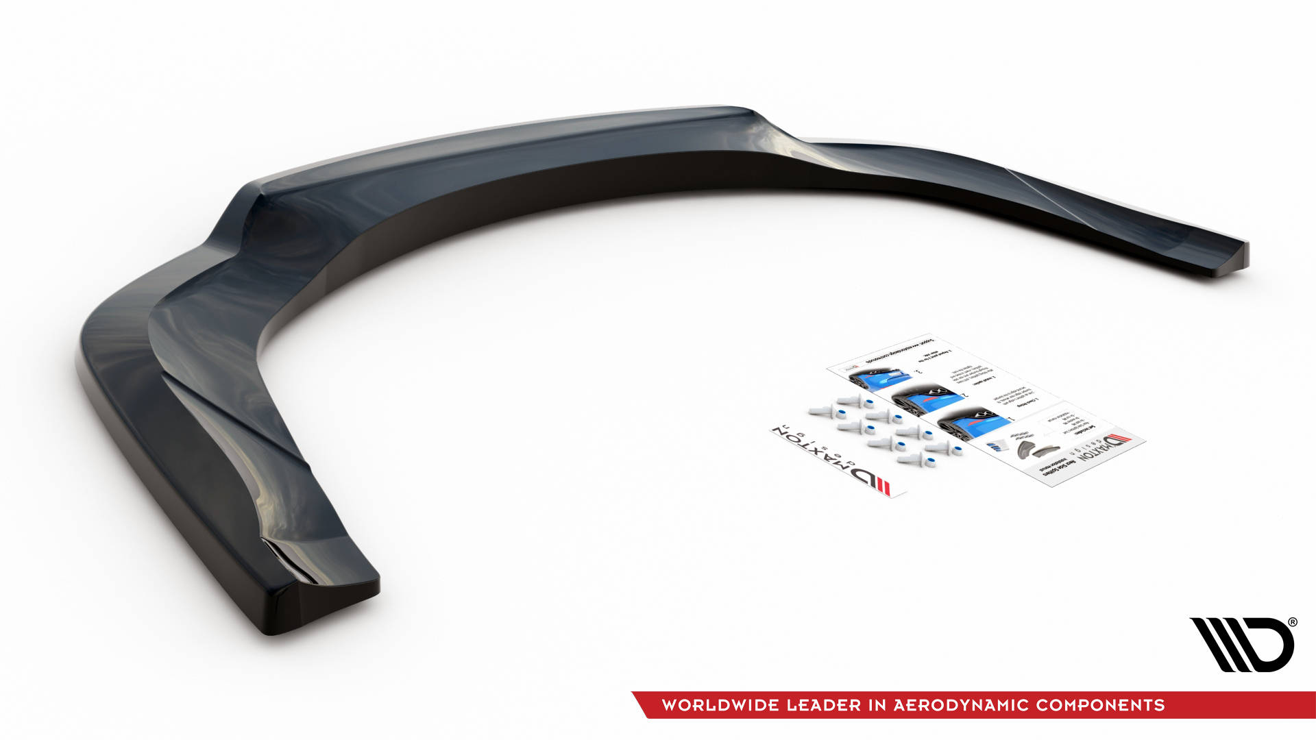 Diffusor Heckansatz passend für Bentley Continental GT V8 S Mk2 schwarz Hochglanz