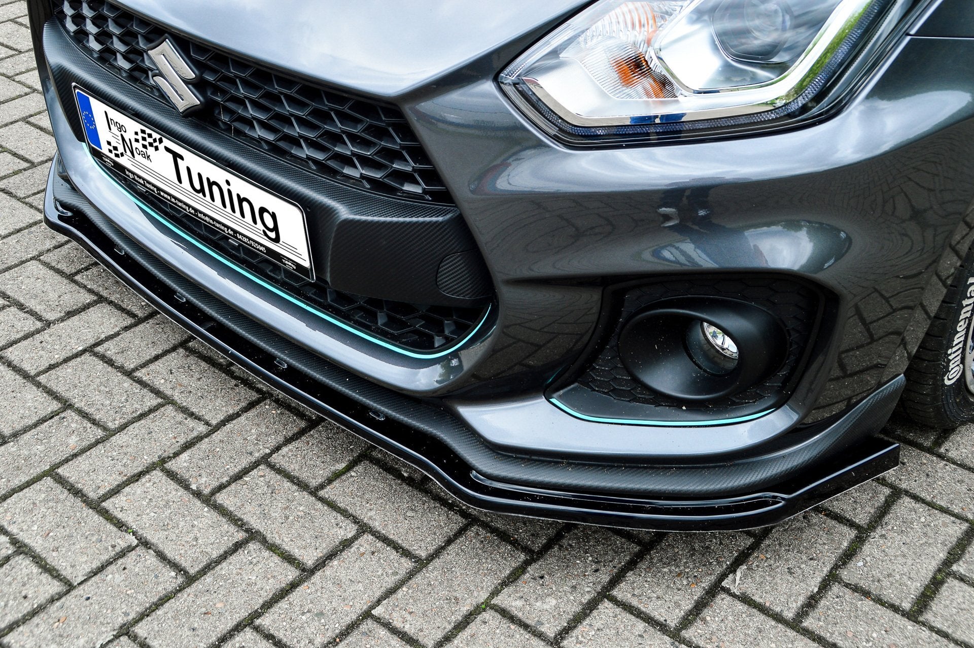 Cuplippeaus ABS für Suzuki Swift Sport RZ/AZ (Schwarz Matt)