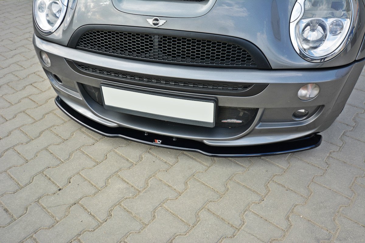 Front Ansatz für MINI R53 COOPER S JCW schwarz Hochglanz