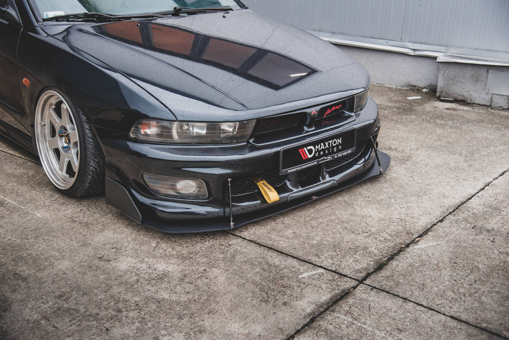 Street Pro Spoilerlippe Front Ansatz passend für Mitsubishi Galant Avance Mk8