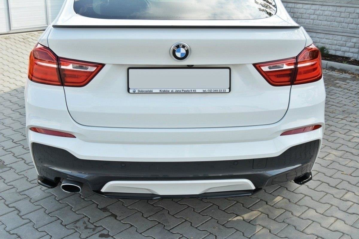 Heckansatz BMW X4 M Paket schwarz Hochglanz