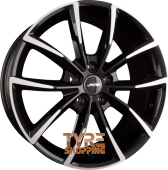 AUTEC ASTANA (AS) Schwarz Poliert Einteilig 21 Zoll