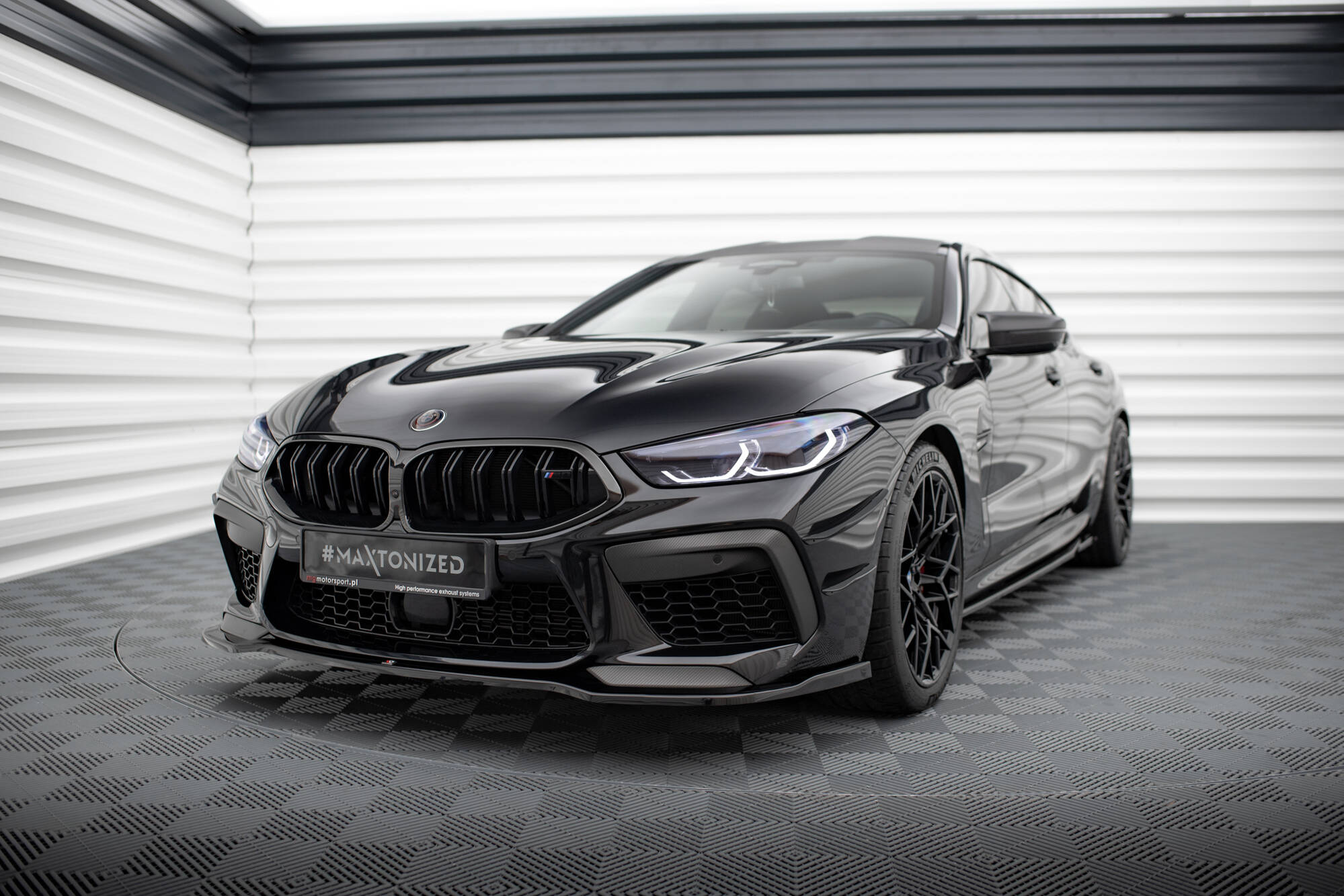 Stoßstangen Flaps Wings vorne Canards passend für BMW M8 Gran Coupe F93 / Coupe F92