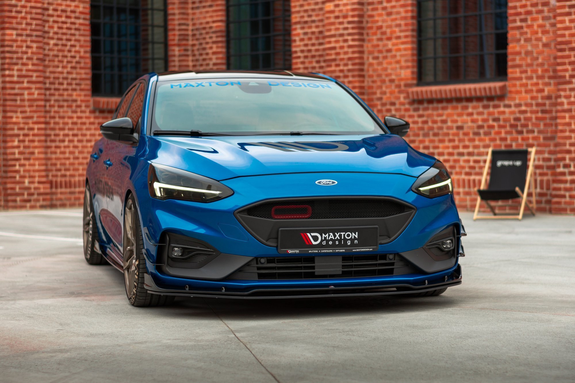 Street Pro Spoilerlippe Front Ansatz passend für Ford Focus Mk4 St-line