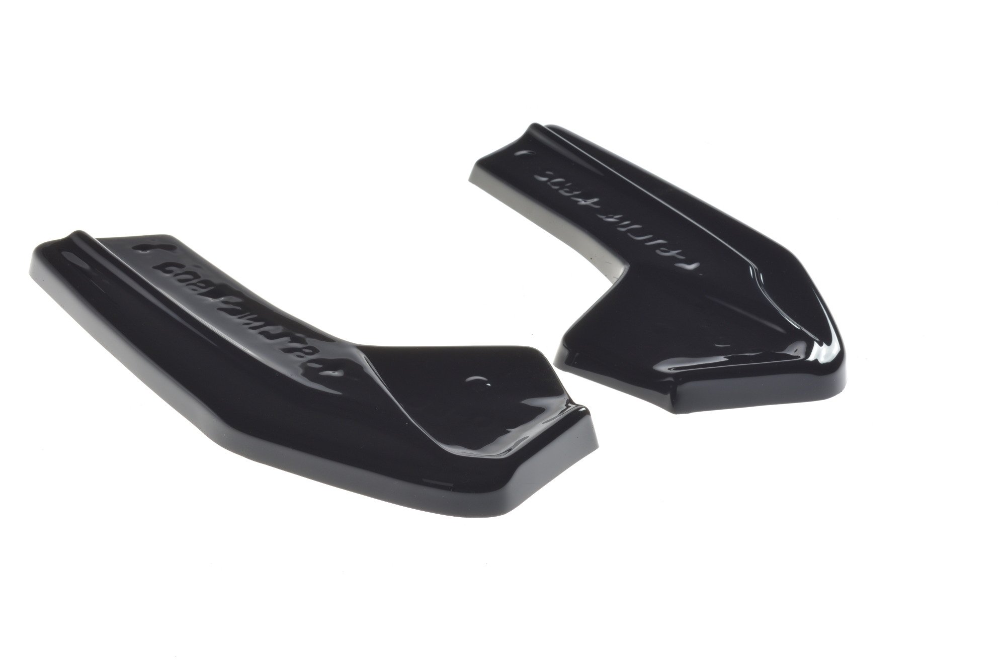 Heck Ansatz Flaps Diffusor V.2 für Für heckansatz v.1 Ford Focus Hatchabck ST-Line schwarz Hochglanz