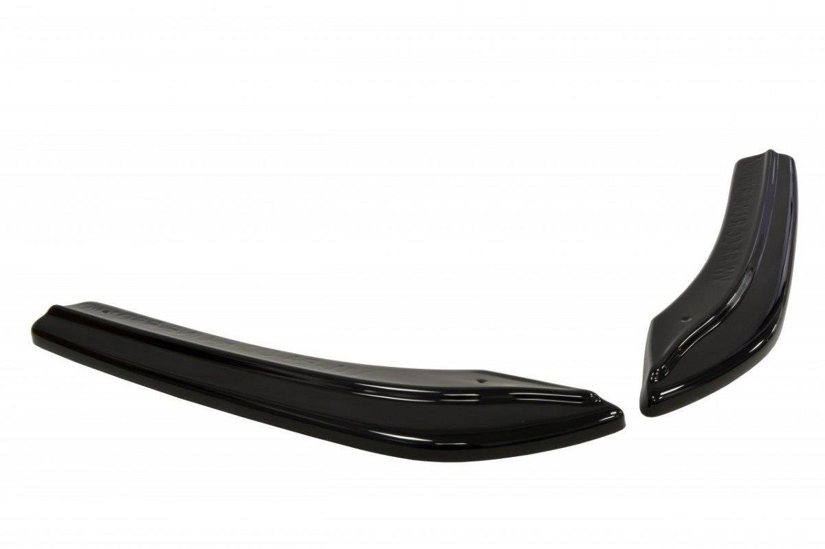 Heck Ansatz Flaps Diffusor für VW Passat CC R36 RLINE vor Facelift schwarz Hochglanz
