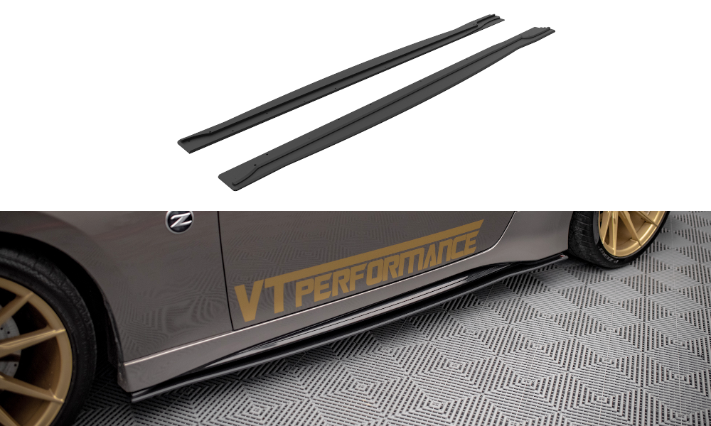 Street Pro Seitenschweller Leisten passend für Nissan 370Z Nismo FL