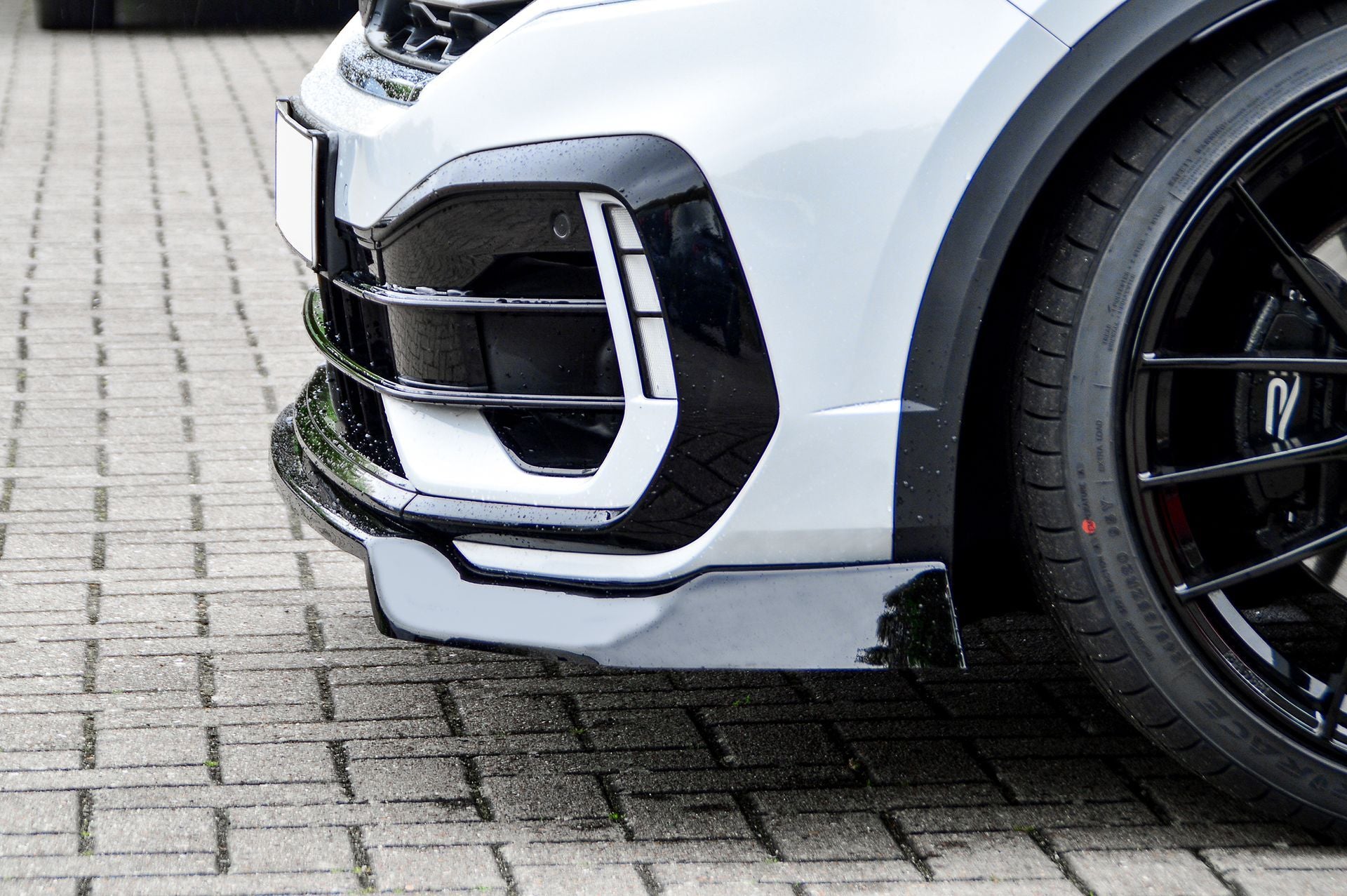 Cuplippe Spoilerschwert aus ABS für VW T-ROC R (Schwarz Matt)