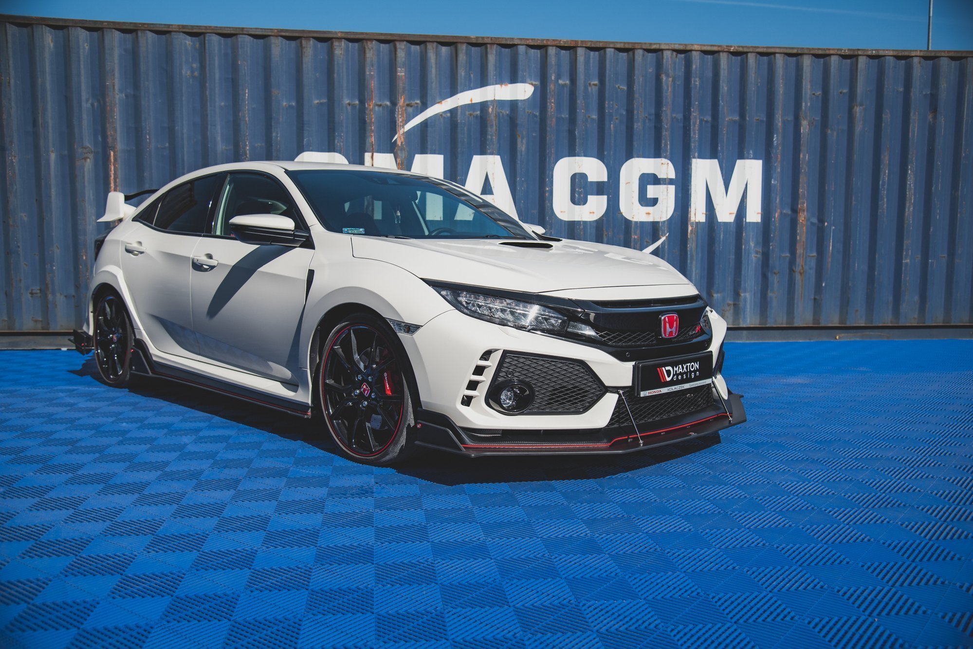 Street Pro Front Ansatz für für Honda Civic Type R Mk10