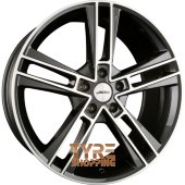 AUTEC RIAS (R) Schwarz Metallic Poliert Einteilig 20 Zoll