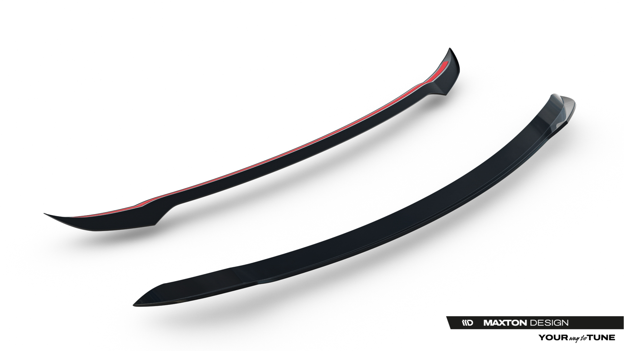 Heckspoiler Lippe passend für Land Rover Range Rover Evoque Dynamic Mk2 schwarz Hochglanz