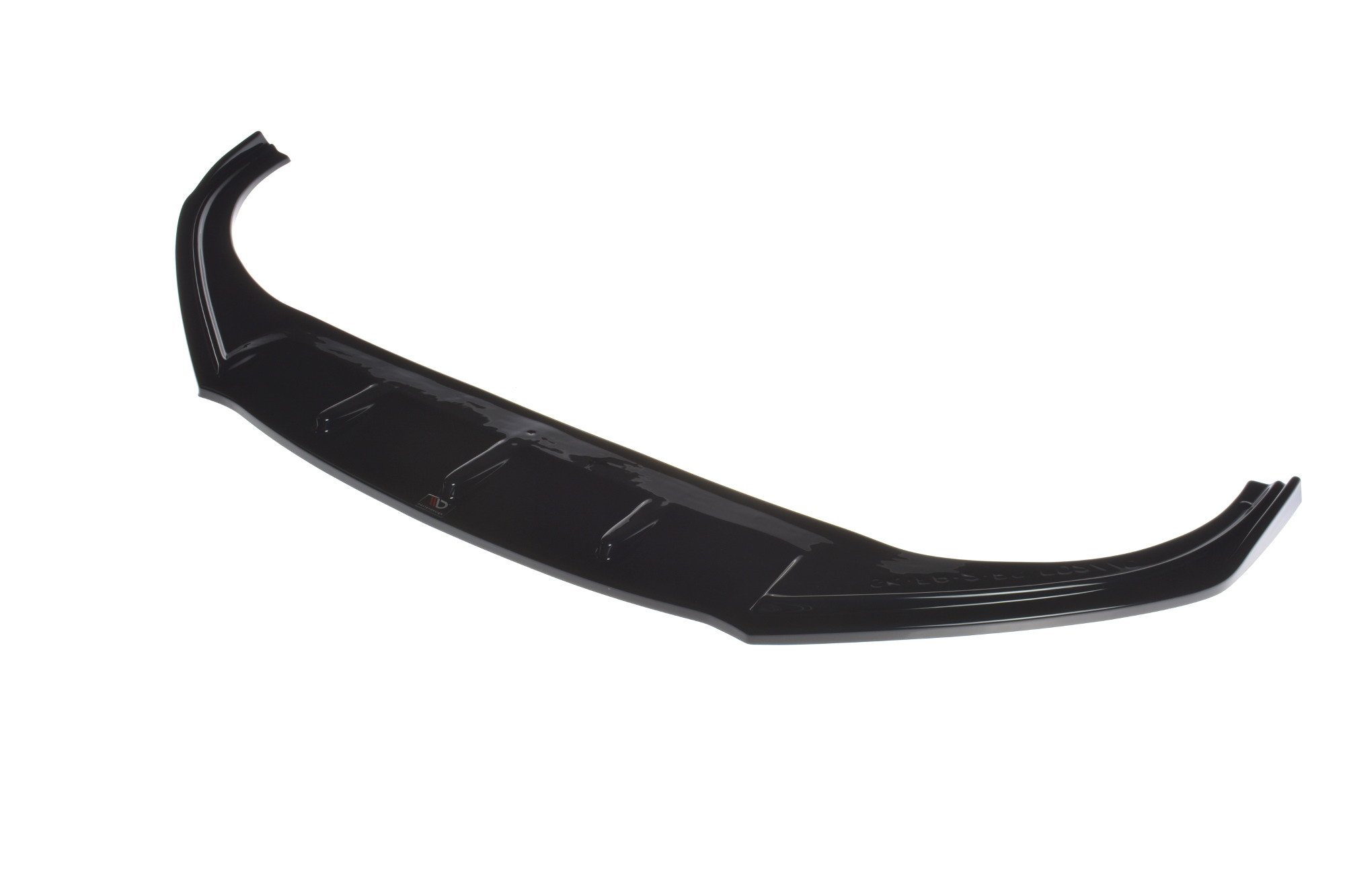 Street+ Spoilerlippe Front Ansatz passend für Skoda Fabia MK2 RS schwarz Hochglanz
