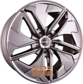 BORBET TX Metal Grey Glossy Einteilig 20 Zoll