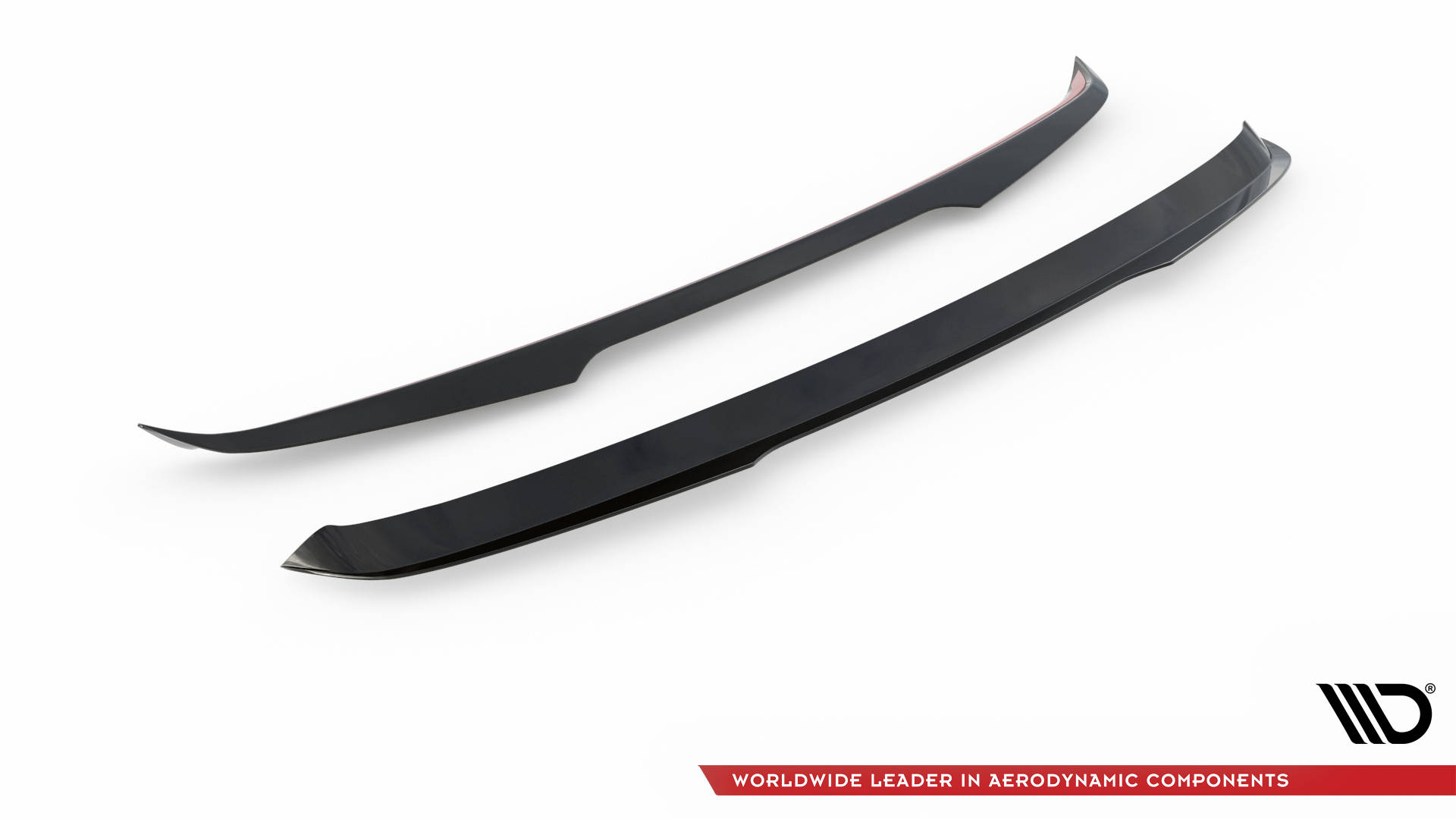 Heck Spoiler Aufsatz Abrisskante passend für Volvo XC60 Mk2 R-Design schwarz Hochglanz