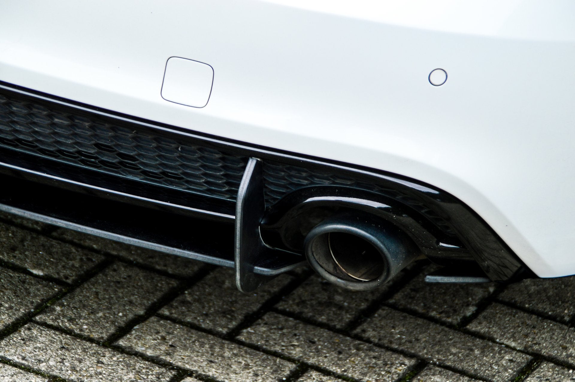 Gesfräster Heckansatz für Audi A5 B8 Facelift mit S-Line Diffusor