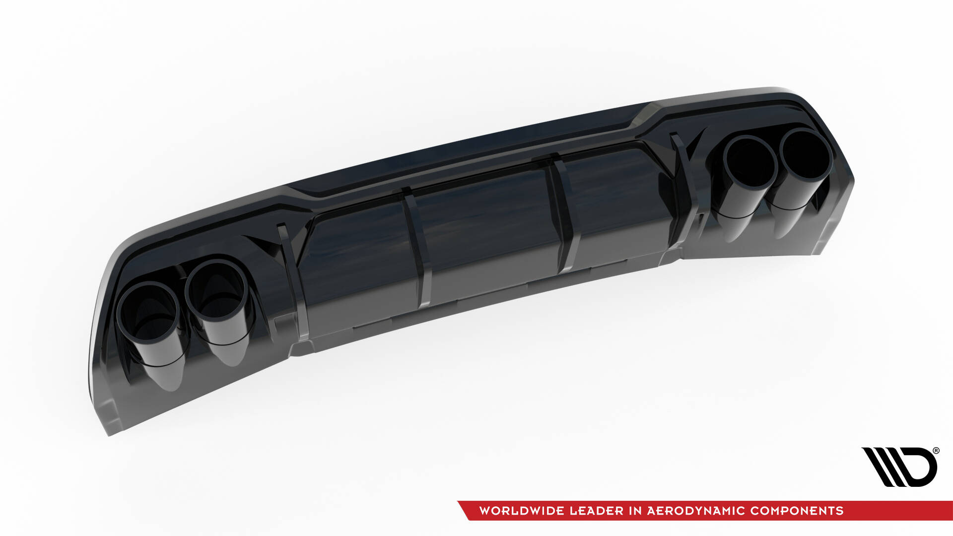 Heckansatz Diffusor + Endrohre passend für CUPRA Formentor Mk1 FL