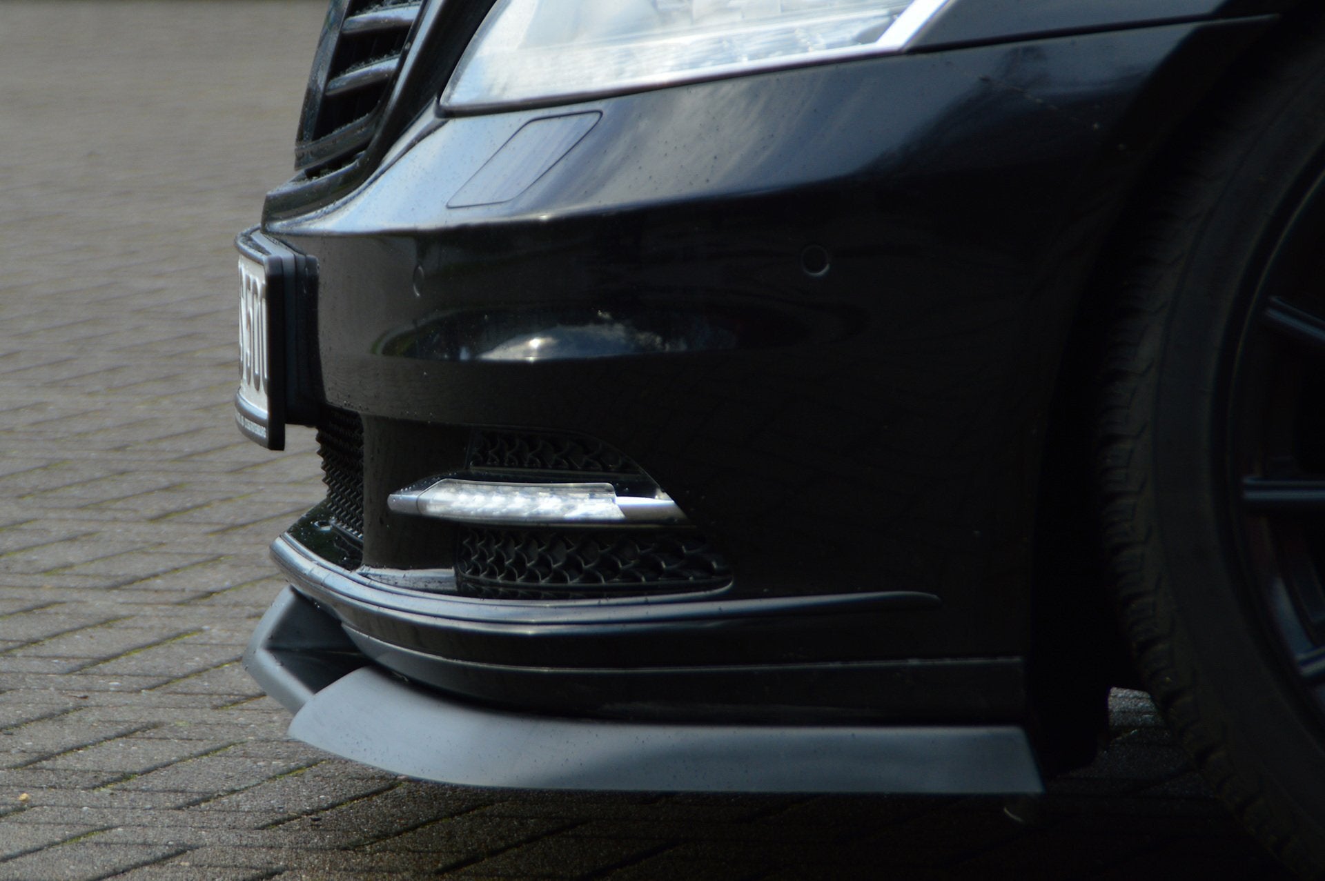 Bodykit für Mercedes S-Klasse V221 Langversion (Schwarz Matt)