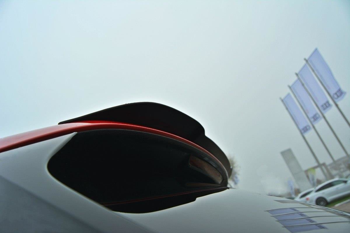 Spoiler CAP V.1 für Audi S4 / A4 S-Line Avant B9 schwarz Hochglanz