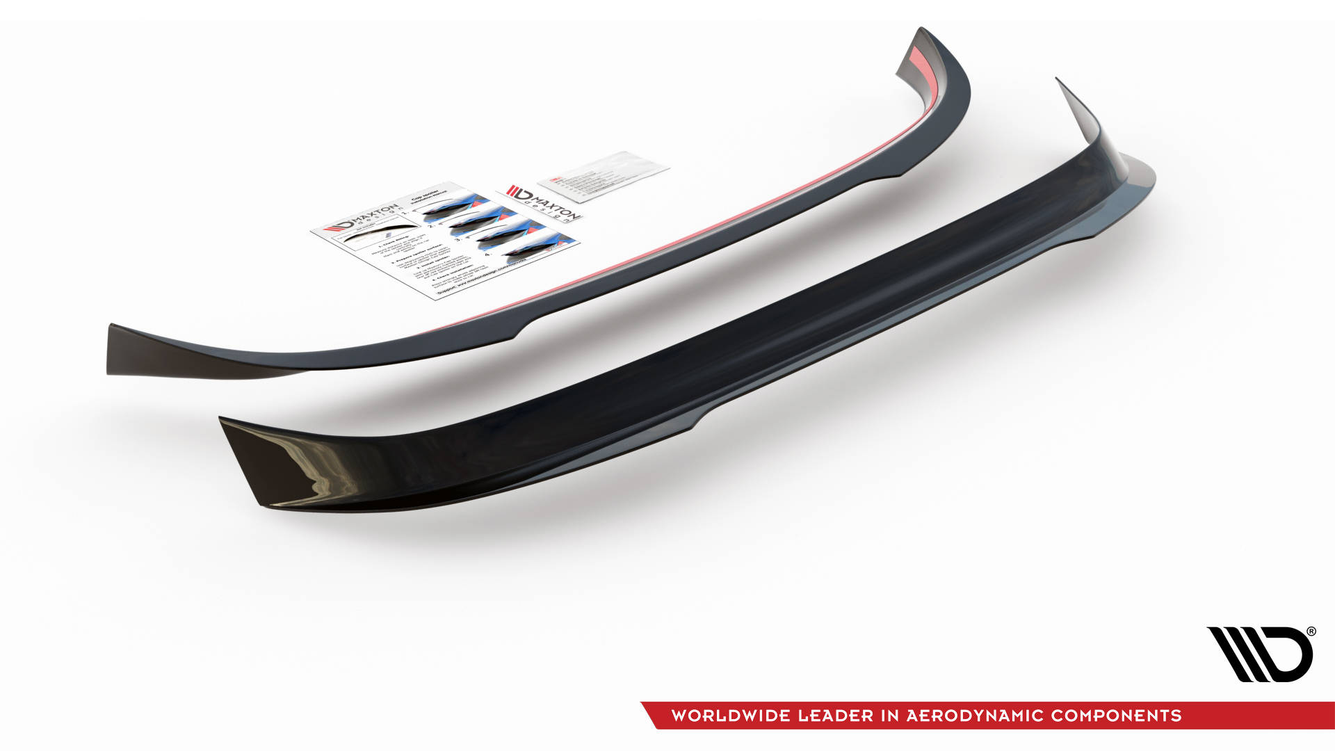 Heck Spoiler Aufsatz Abrisskante passend für Opel Astra GTC OPC-Line J schwarz Hochglanz