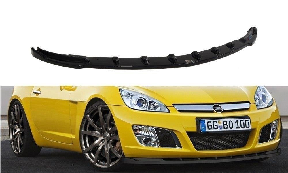 Street+ Spoilerlippe Front Ansatz passend für Opel GT schwarz Hochglanz