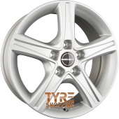 BORBET CWD Crystal Silver Einteilig 16 Zoll