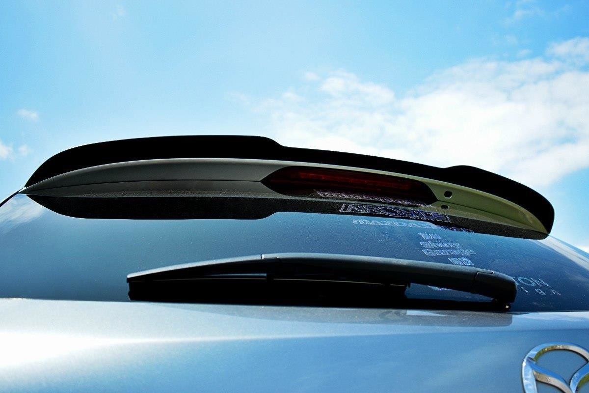 Spoiler CAP für Mazda 6 GJ Mk3 Wagon schwarz Hochglanz