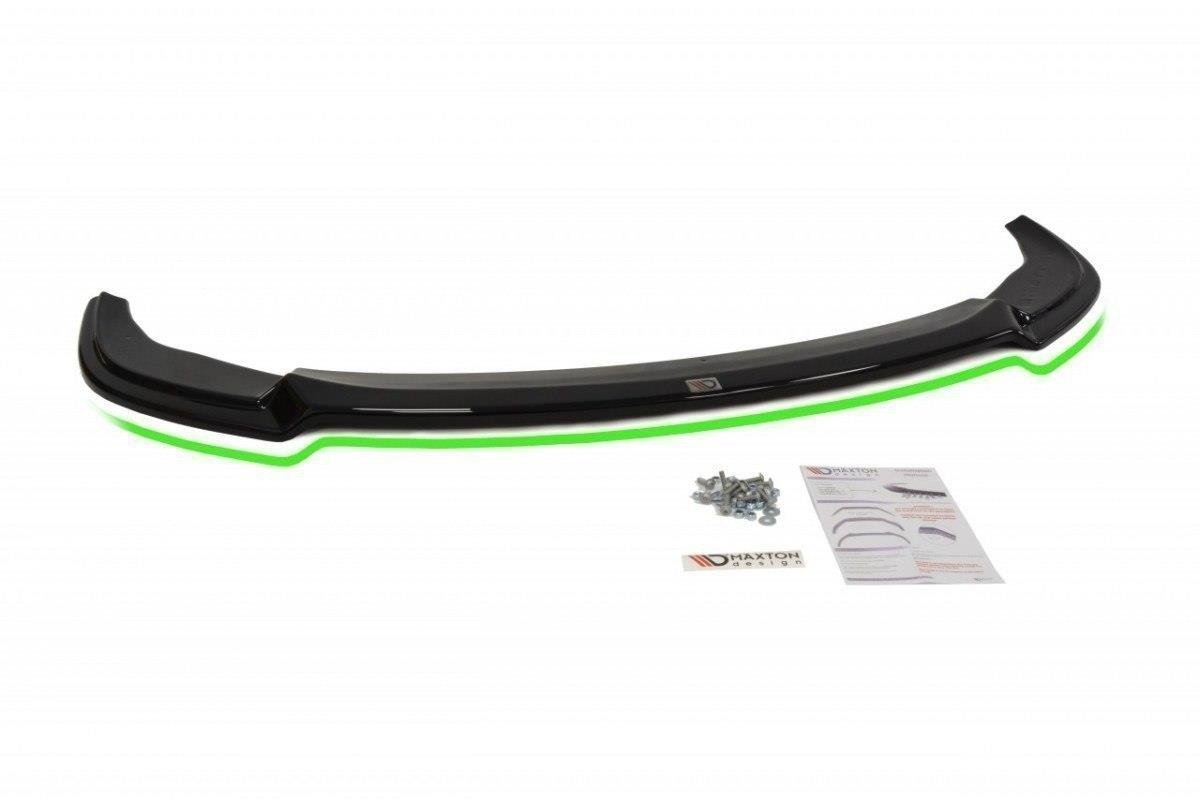 Street+ Spoilerlippe Front Ansatz passend für BMW 5er E60/61 M Paket schwarz Hochglanz