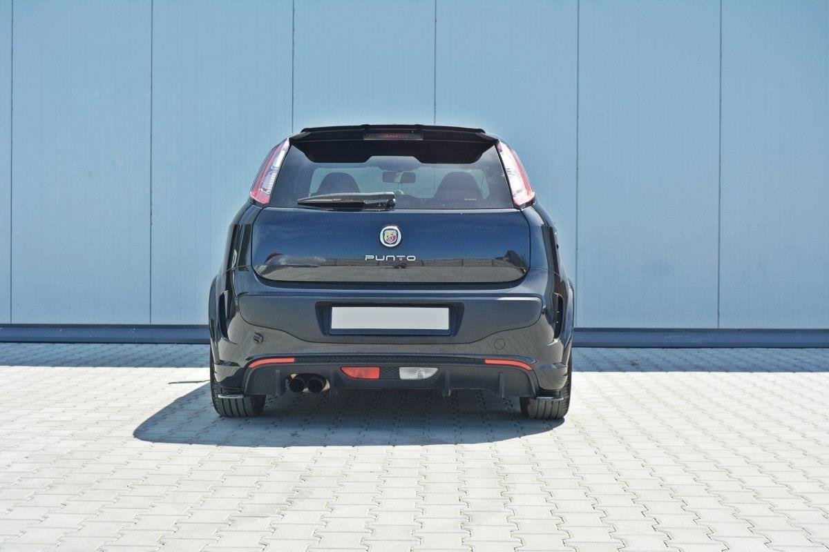 Diffusor Flaps passend für ABARTH Punto Evo schwarz Hochglanz
