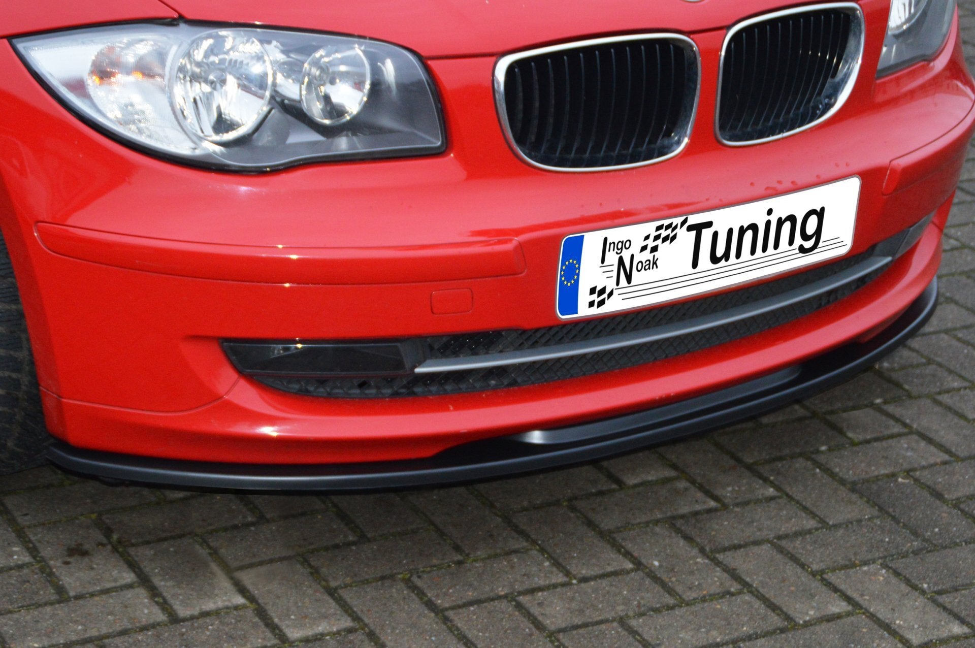 CUP Frontspoilerlippe für BMW 1er E81 87 Facelift ab Bj. 2007- (OEM Optik)