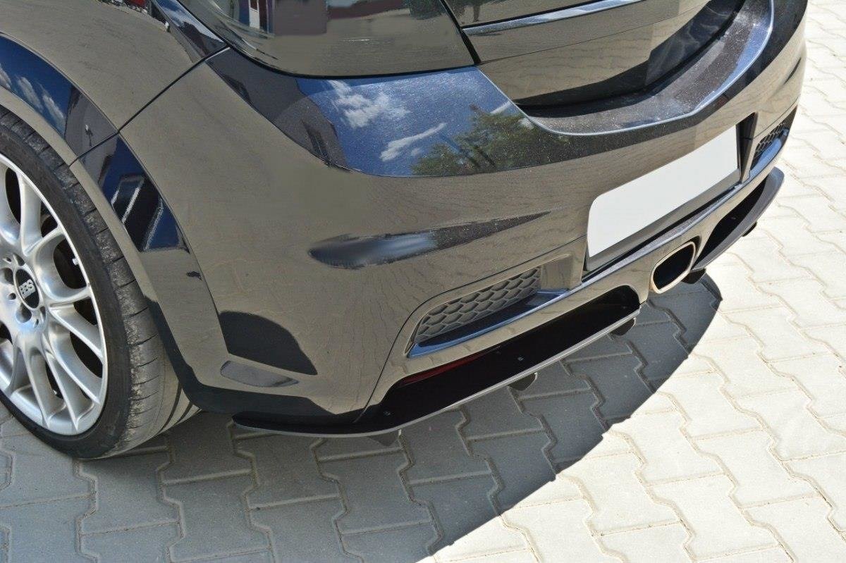 Diffusor Heck Ansatz für Heckschürze für OPEL ASTRA H FOR OPC / VXR
